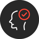 Icon representing Knowledge approval Quiz apps